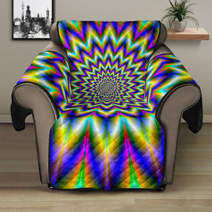 Twinkle Psychedelic Optical Illusion Recliner Protector