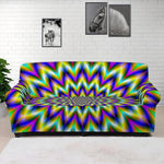 Twinkle Psychedelic Optical Illusion Sofa Cover