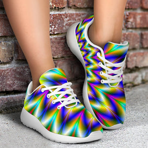 Twinkle Psychedelic Optical Illusion Sport Shoes GearFrost