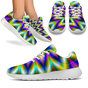 Twinkle Psychedelic Optical Illusion Sport Shoes GearFrost