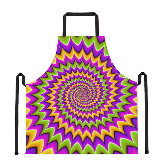 Twisted Colors Moving Optical Illusion Apron