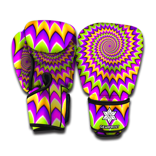 Twisted Colors Moving Optical Illusion Boxing Gloves