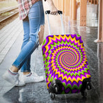 Twisted Colors Moving Optical Illusion Luggage Cover GearFrost
