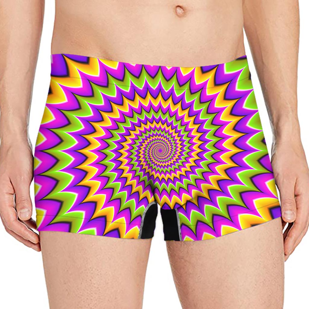 Twisted Colors Moving Optical Illusion Men's Boxer Briefs