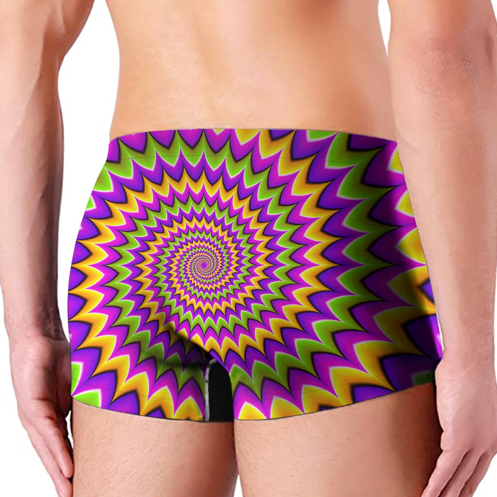 Twisted Colors Moving Optical Illusion Men's Boxer Briefs