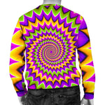 Twisted Colors Moving Optical Illusion Men's Crewneck Sweatshirt GearFrost
