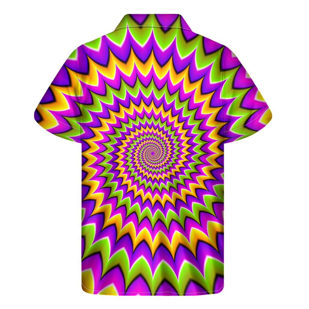Twisted Colors Moving Optical Illusion Men's Short Sleeve Shirt