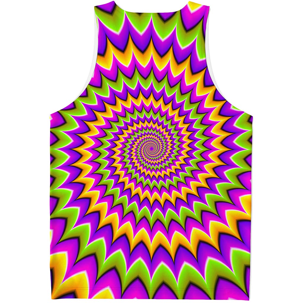 Twisted Colors Moving Optical Illusion Men's Tank Top