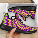 Twisted Colors Moving Optical Illusion Mesh Knit Shoes GearFrost