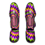 Twisted Colors Moving Optical Illusion Muay Thai Shin Guard