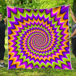 Twisted Colors Moving Optical Illusion Quilt