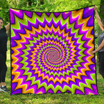 Twisted Colors Moving Optical Illusion Quilt
