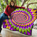 Twisted Colors Moving Optical Illusion Quilt