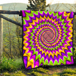 Twisted Colors Moving Optical Illusion Quilt
