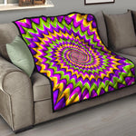 Twisted Colors Moving Optical Illusion Quilt