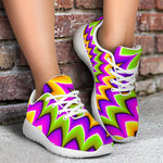 Twisted Colors Moving Optical Illusion Sport Shoes GearFrost