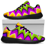 Twisted Colors Moving Optical Illusion Sport Shoes GearFrost