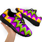 Twisted Colors Moving Optical Illusion Sport Shoes GearFrost
