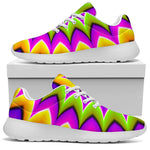 Twisted Colors Moving Optical Illusion Sport Shoes GearFrost
