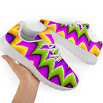 Twisted Colors Moving Optical Illusion Sport Shoes GearFrost