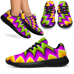 Twisted Colors Moving Optical Illusion Sport Shoes GearFrost