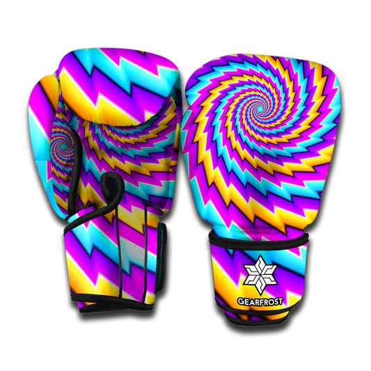 Twisted Spiral Moving Optical Illusion Boxing Gloves