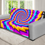 Twisted Spiral Moving Optical Illusion Futon Protector