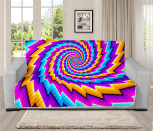 Twisted Spiral Moving Optical Illusion Futon Protector