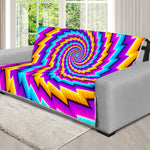 Twisted Spiral Moving Optical Illusion Futon Protector