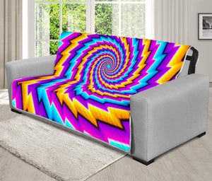 Twisted Spiral Moving Optical Illusion Futon Protector