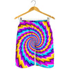 Twisted Spiral Moving Optical Illusion Men's Shorts