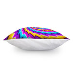 Twisted Spiral Moving Optical Illusion Pillow Cover