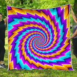 Twisted Spiral Moving Optical Illusion Quilt