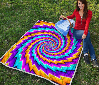 Twisted Spiral Moving Optical Illusion Quilt