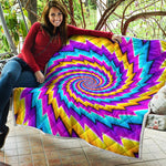 Twisted Spiral Moving Optical Illusion Quilt