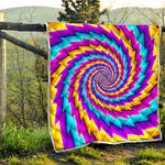 Twisted Spiral Moving Optical Illusion Quilt