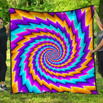 Twisted Spiral Moving Optical Illusion Quilt