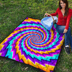 Twisted Spiral Moving Optical Illusion Quilt