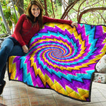 Twisted Spiral Moving Optical Illusion Quilt