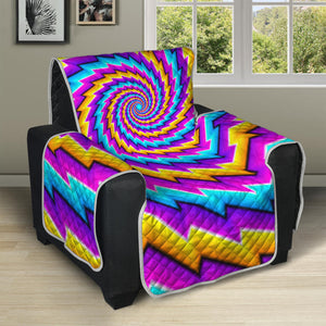 Twisted Spiral Moving Optical Illusion Recliner Protector