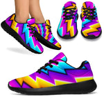 Twisted Spiral Moving Optical Illusion Sport Shoes GearFrost