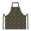 Tyrannosaurus Dino Fossil Pattern Print Apron