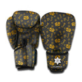 Tyrannosaurus Dino Fossil Pattern Print Boxing Gloves