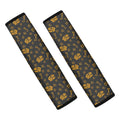 Tyrannosaurus Dino Fossil Pattern Print Car Seat Belt Covers