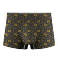 Tyrannosaurus Dino Fossil Pattern Print Men's Boxer Briefs