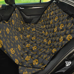 Tyrannosaurus Dino Fossil Pattern Print Pet Car Back Seat Cover