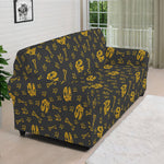 Tyrannosaurus Dino Fossil Pattern Print Sofa Cover