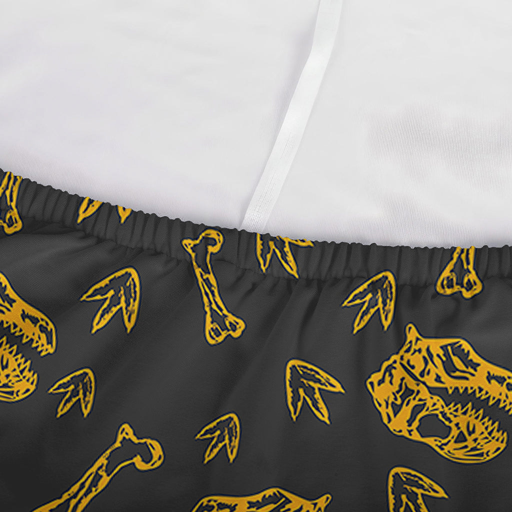 Tyrannosaurus Dino Fossil Pattern Print Sofa Cover