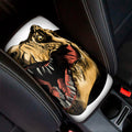 Tyrannosaurus Rex Head Print Car Center Console Cover