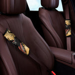 Tyrannosaurus Rex Head Print Car Seat Belt Covers